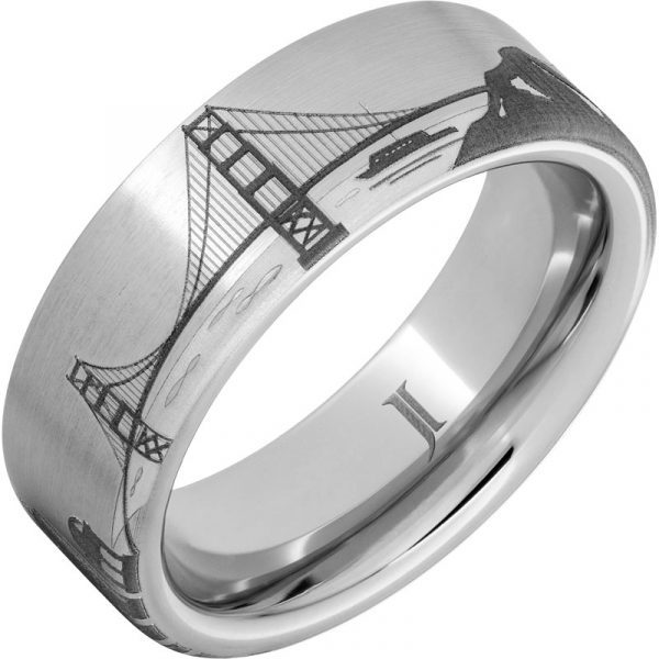 Jewelry Innovations Serinium® Golden Gate Bridge Scene Ring at Màti Jewelers Albuquerque