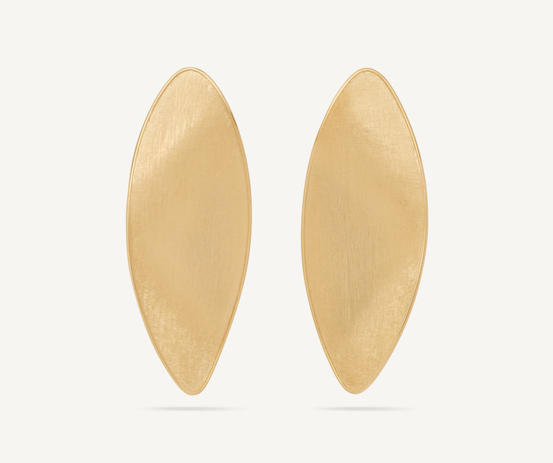 Marco Bicego 18K Yellow Gold Petal Stud, 2.3" at Màti Jewelers Albuquerque