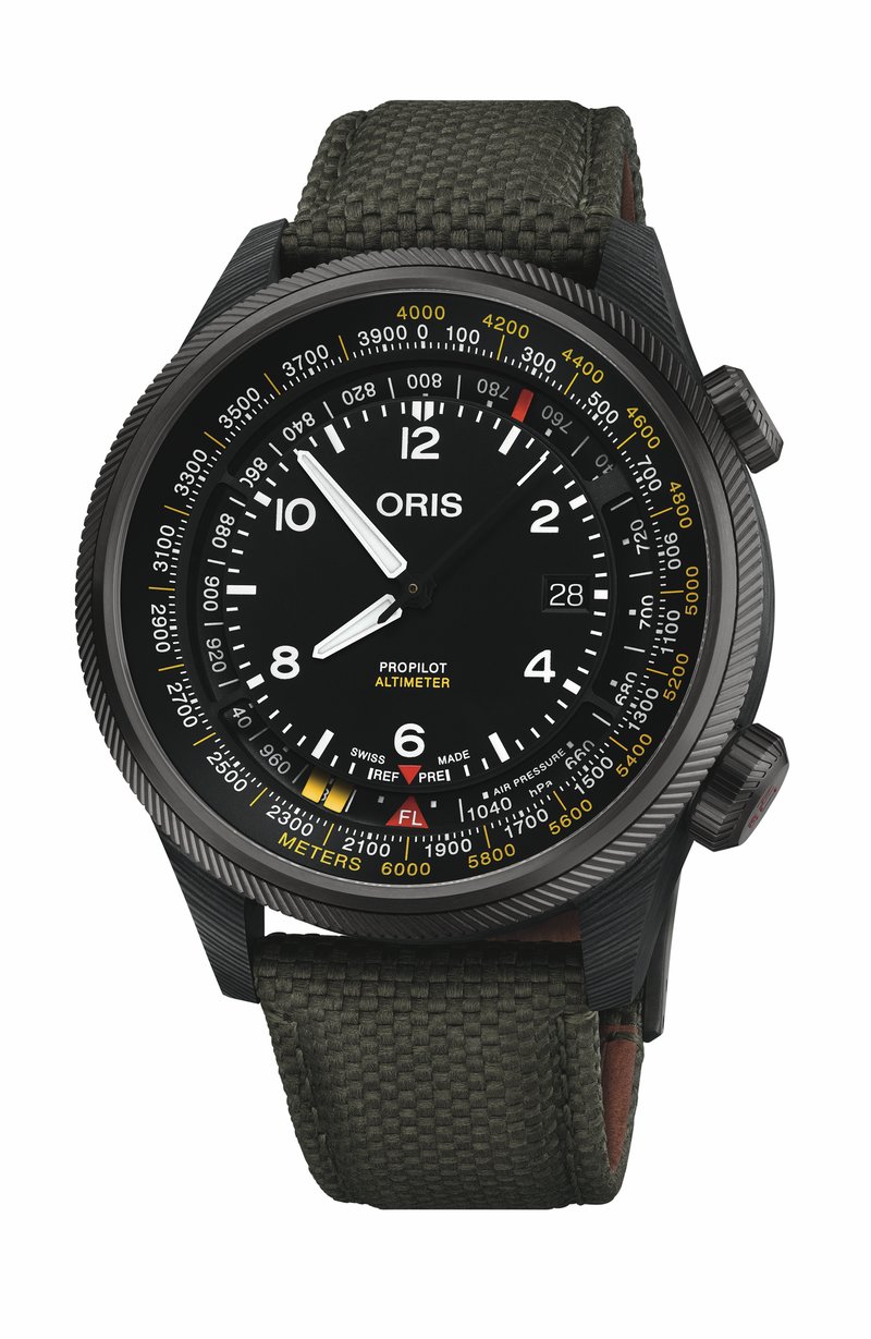 Oris ProPilot Altimeter - METER SCALE 01 793 7775 8764-Set watch at Màti Jewelers Albuquerque