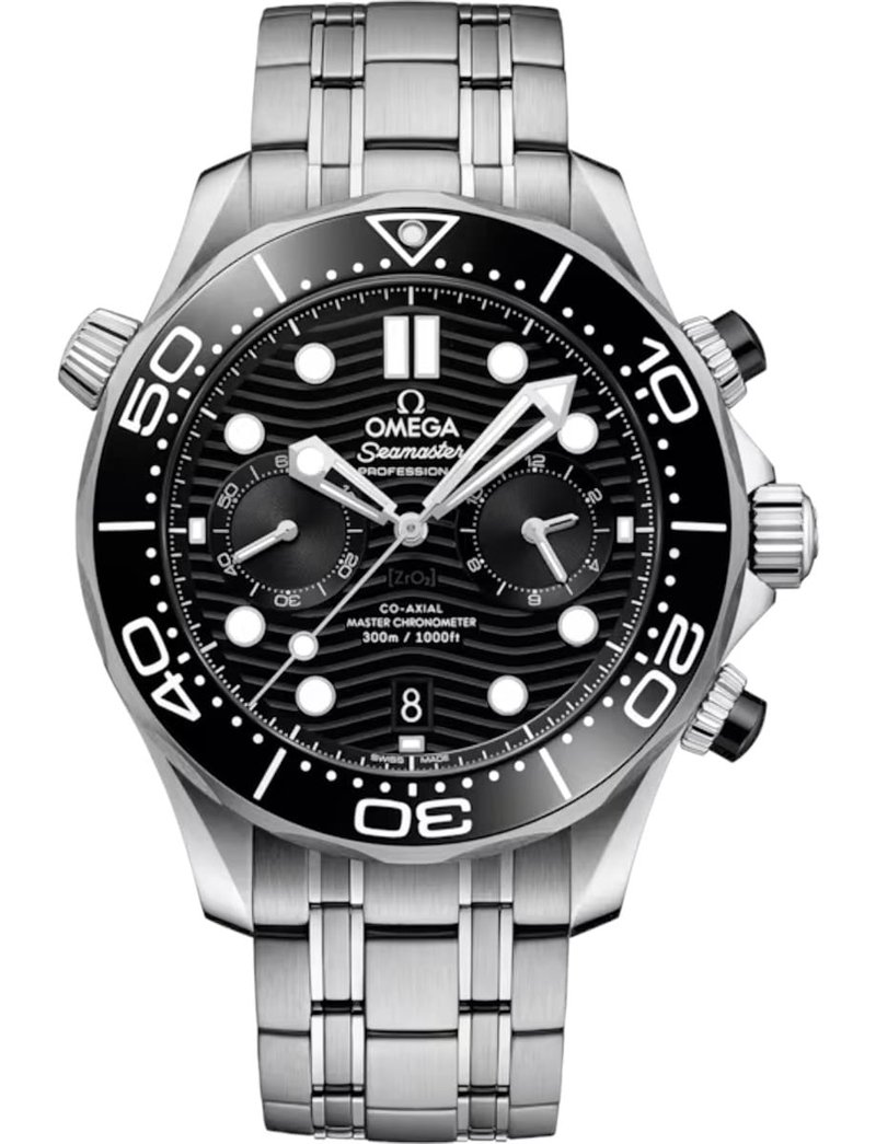 Omega Diver 300M Co-Axial Master Chronometer Chronograph 210.30.44.51.01.001 watch at Màti Jewelers Albuquerque