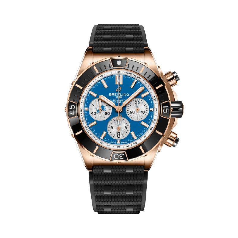 Super Chronomat B01 Chronograph 44 NFL Detroit Lions Edition at Màti Jewelers Albuquerque