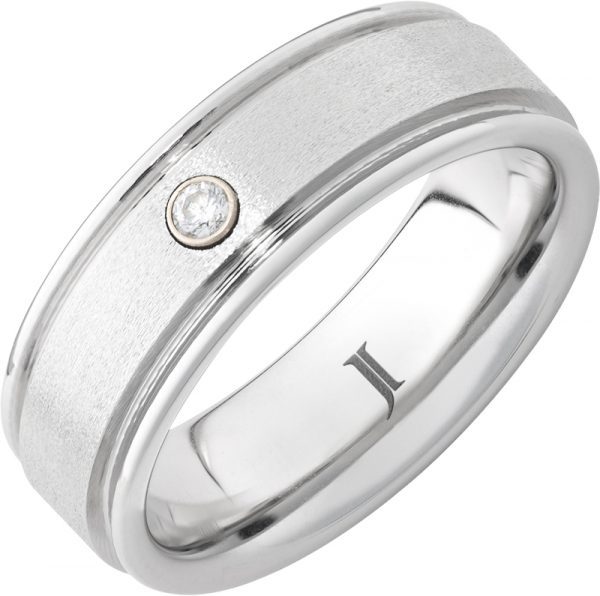 Jewelry Innovations Serinium® Ring With .06ct Diamond at Màti Jewelers Albuquerque