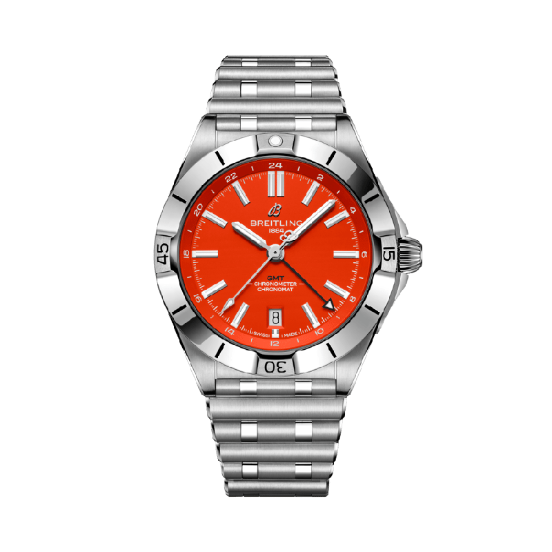 Chronomat Automatic GMT 40 NFL Cincinnati Bengals Edition at Màti Jewelers Albuquerque