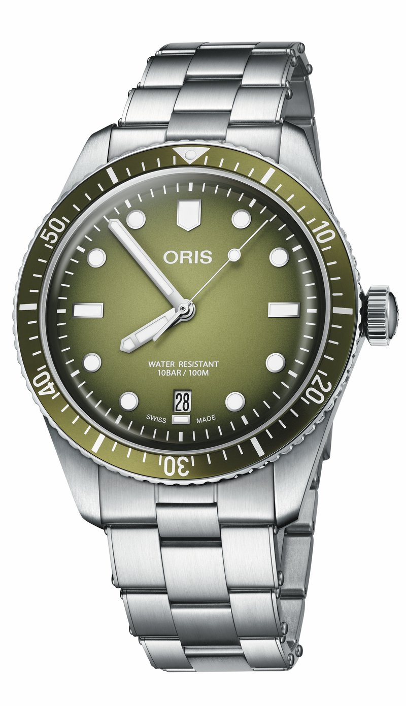 Oris Divers Sixty-Five Date 01 733 7707 4057-07 8 20 18 watch at Màti Jewelers Albuquerque