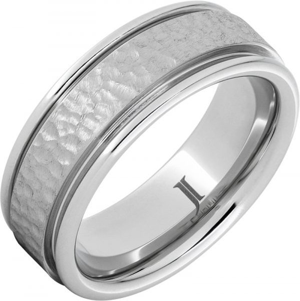Jewelry Innovations Serinium® Ring with Hammer Finish at Màti Jewelers Albuquerque