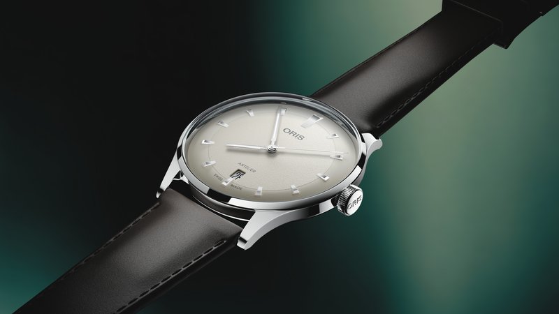 Oris Artelier Date 01 733 7810 4051-07 6 20 17FC watch at Màti Jewelers Albuquerque
