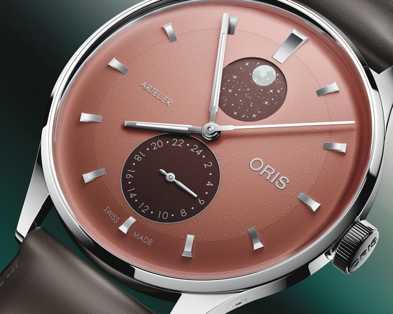Oris Artelier Complication 01 782 7811 4056-07 6 20 17FC watch at Màti Jewelers Albuquerque