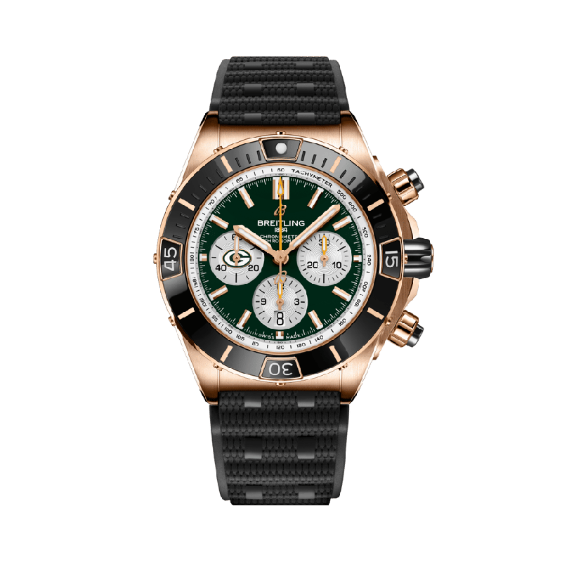 Super Chronomat B01 Chronograph 44 NFL Green Bay Packers at Màti Jewelers Albuquerque