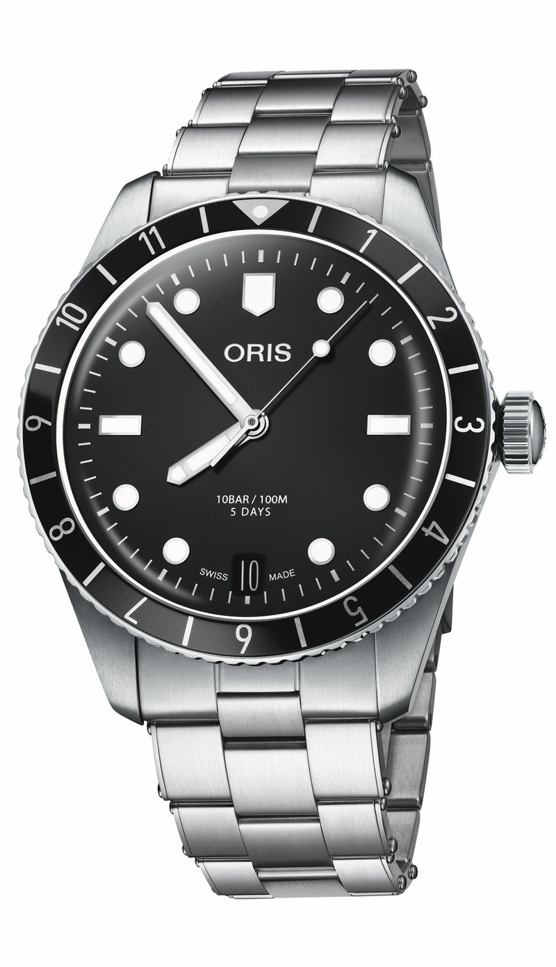 Oris Divers Sixty-Five 12h Calibre 400 01 400 7772 4054-07 8 20 18 watch at Màti Jewelers Albuquerque