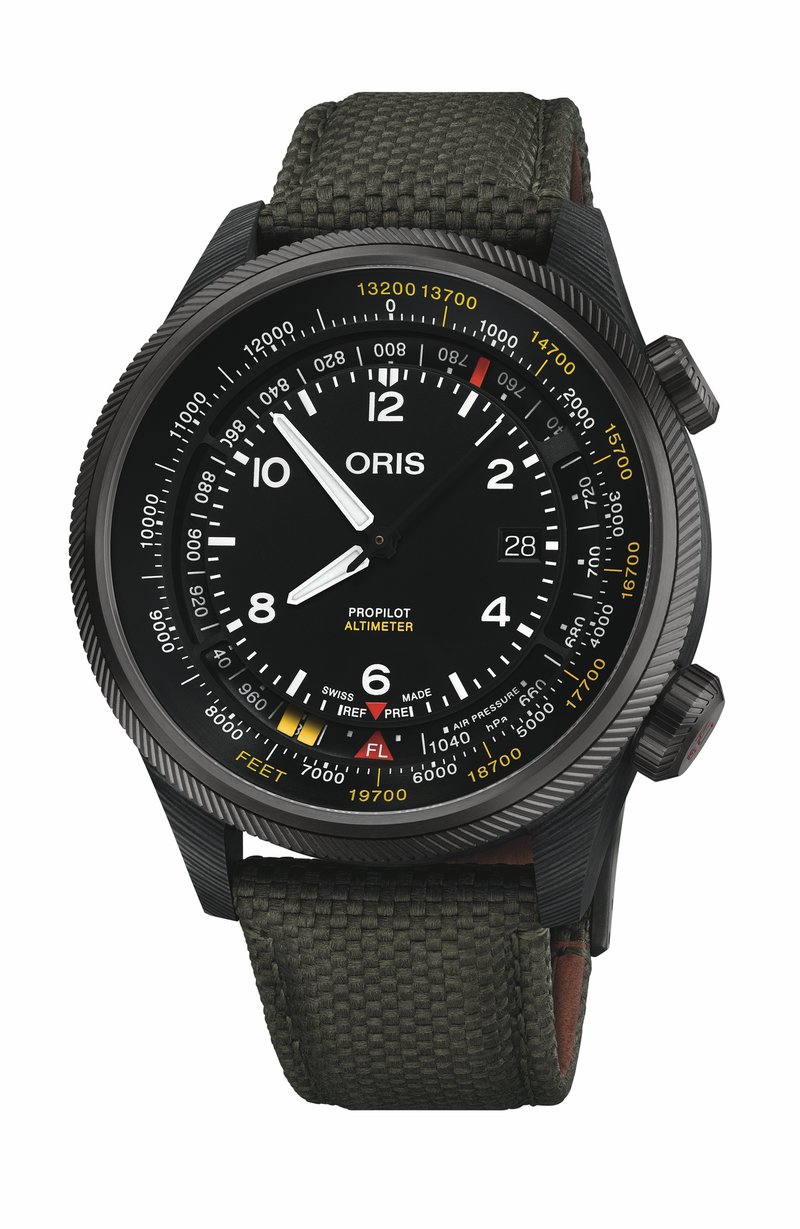 Oris ProPilot Altimeter - Feet Scale 01 793 7775 8734-Set watch at Màti Jewelers Albuquerque