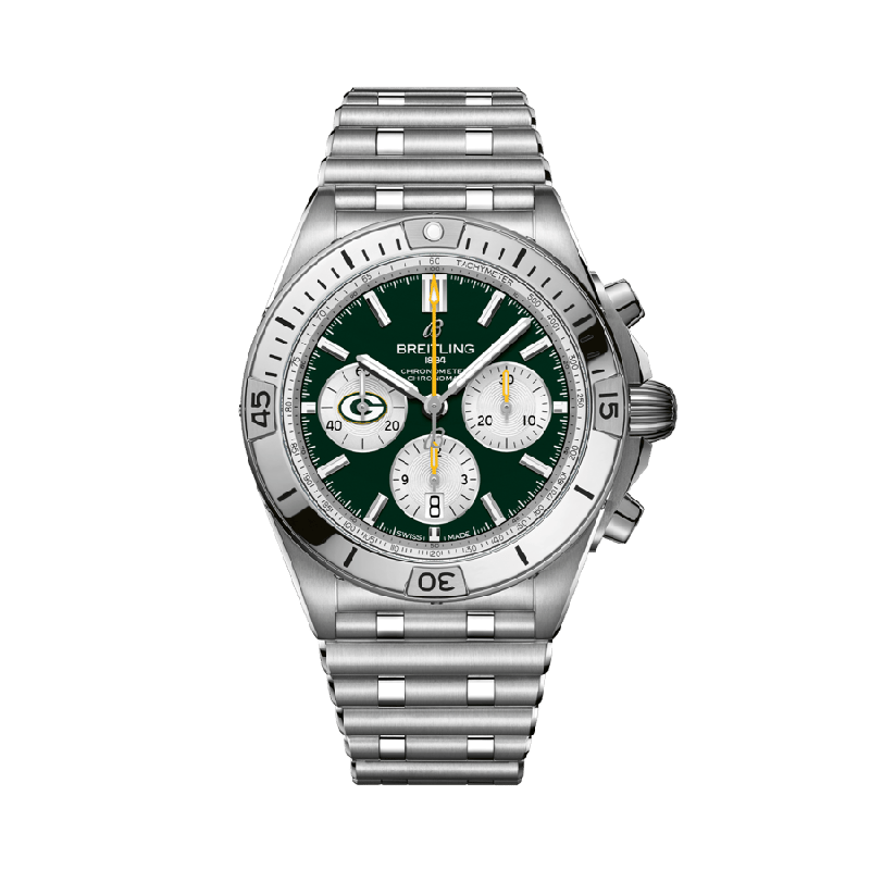 Chronomat B01 42 NFL Green Bay Packers Edition at Màti Jewelers Albuquerque
