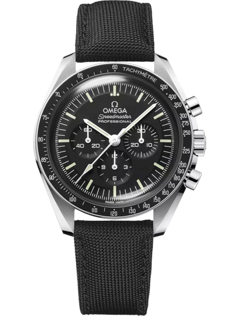 Omega Moonwatch Professional "Hesalite" Co-Axial Master Chronometer Chronograph - Cal. 3861 310.32.42.50.01.001 watch at Màti Jewelers Albuquerque
