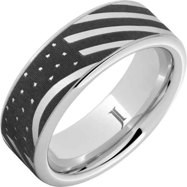 Serinium® American Flag Ring, style RMSA006025
