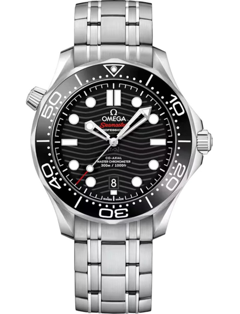 Omega Diver 300M Ceramic Black Dial - Bracelet 210.30.42.20.01.001 watch at Màti Jewelers Albuquerque