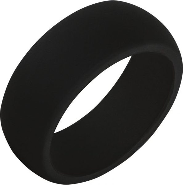 Jewelry Innovations TruBand™ Silicone Classic Black Ring at Màti Jewelers Albuquerque