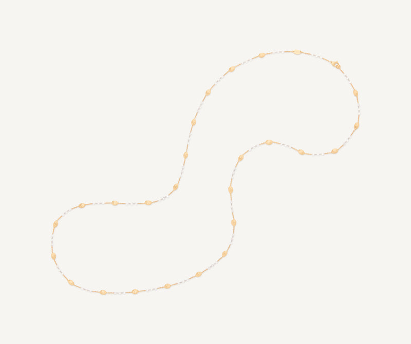 Marco Bicego 18K Yellow Gold Necklace with Diamonds, 36.5" at Màti Jewelers Albuquerque