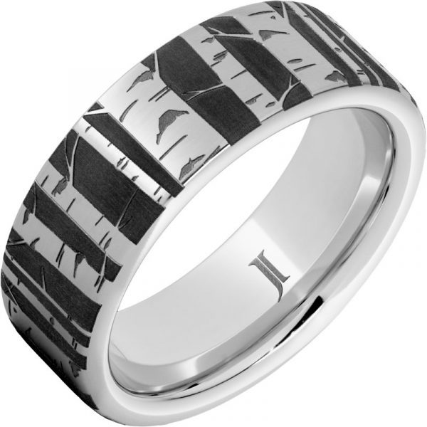 Jewelry Innovations Serinium® Aspen Grove Ring with Satin Finish at Màti Jewelers Albuquerque