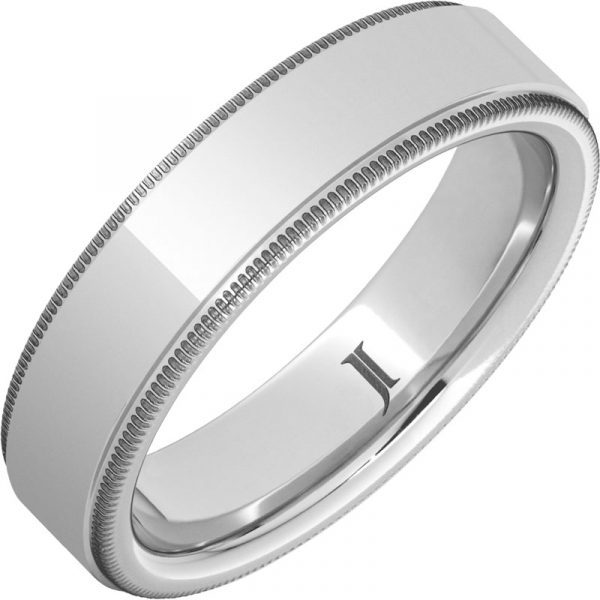 Jewelry Innovations Serinium® Ring with Milgrain Edge at Màti Jewelers Albuquerque