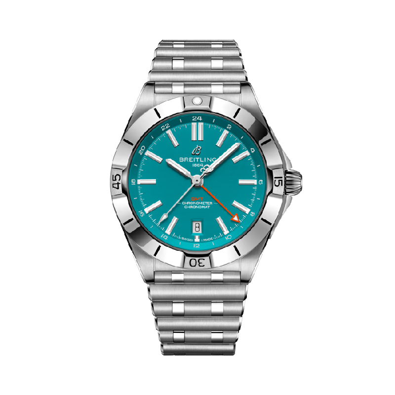 Chronomat Automatic GMT 40 NFL Miami Dolphins Edition at Màti Jewelers Albuquerque