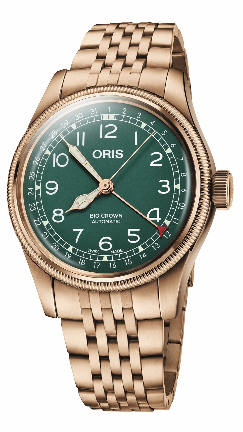 Oris Big Crown Bronze Pointer Date 01 754 7741 3167-07 8 20 01 watch at Màti Jewelers Albuquerque