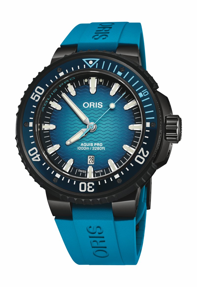 Oris Aquis Pro 1000m 01 733 7801 7255-Set watch at Màti Jewelers Albuquerque