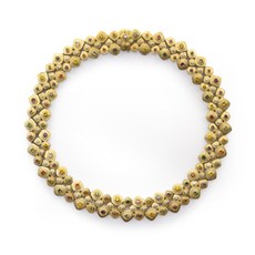Alex Sepkus N-17DS — 18k gold, sapphire and diamond "Pebbles"necklace