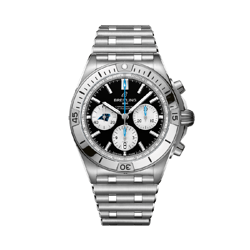 Chronomat B01 42 NFL Carolina Panthers Edition at Màti Jewelers Albuquerque