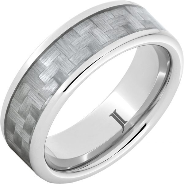 Jewelry Innovations Techweb Serinium® Aramid Fiber Inlay Ring at Màti Jewelers Albuquerque