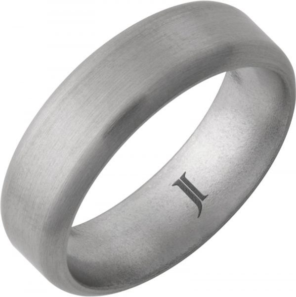 Aerospace Grade Titanium™ Ring with Satin Finish, style RMTA000242
