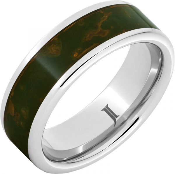 Jewelry Innovations Serinium® Royal Copper™ Ring with Dark Green Patina at Màti Jewelers Albuquerque