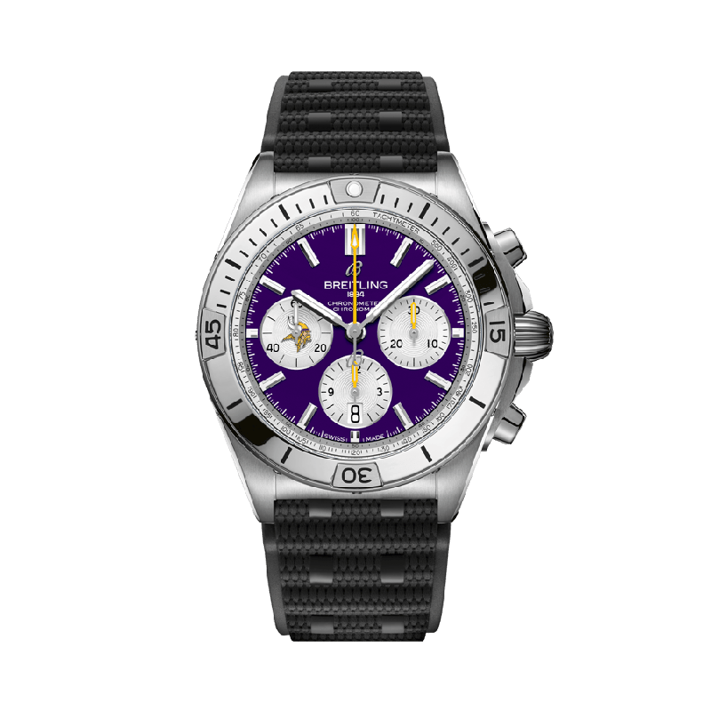 Chronomat B01 42 NFL Minnesota Vikings Edition at Màti Jewelers Albuquerque
