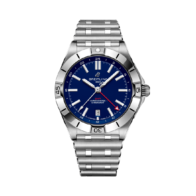 Chronomat Automatic GMT 40 NFL New York Giants Edition at Màti Jewelers Albuquerque