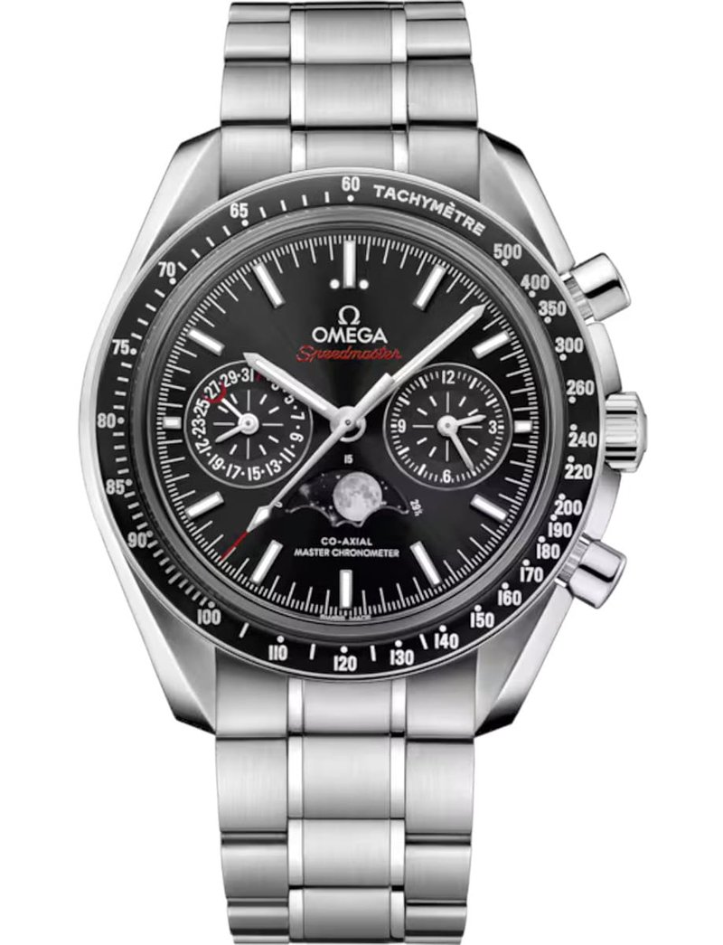 Omega Moonwatch Co-Axial Master Chronometer Moonphase Chronograph 304.30.44.52.01.001 watch at Màti Jewelers Albuquerque