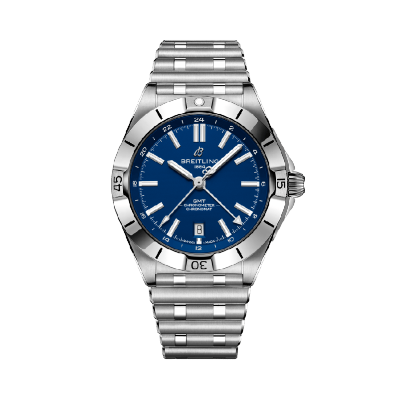 Chronomat Automatic GMT 40 NFL Indianapolis Colts Edition at Màti Jewelers Albuquerque