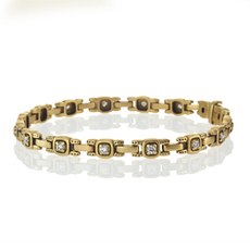 Alex Sepkus B-29D — 18k gold and diamond "Path" bracelet (5mm wide)