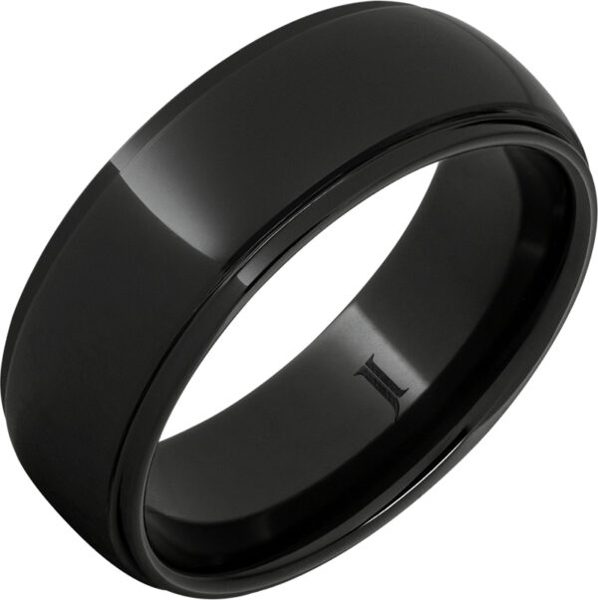 Jewelry Innovations Black Diamond Ceramic™ Domed Ring at Màti Jewelers Albuquerque