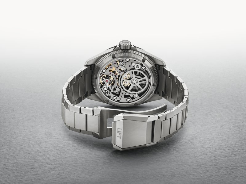 Oris Year of the Snake Limited Edition 01 115 7759 7117-Set watch at Màti Jewelers Albuquerque