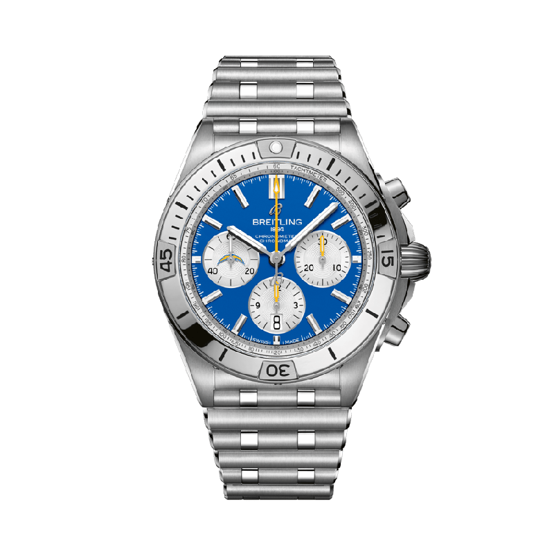 Chronomat B01 42 NFL Los Angeles Chargers Edition at Màti Jewelers Albuquerque