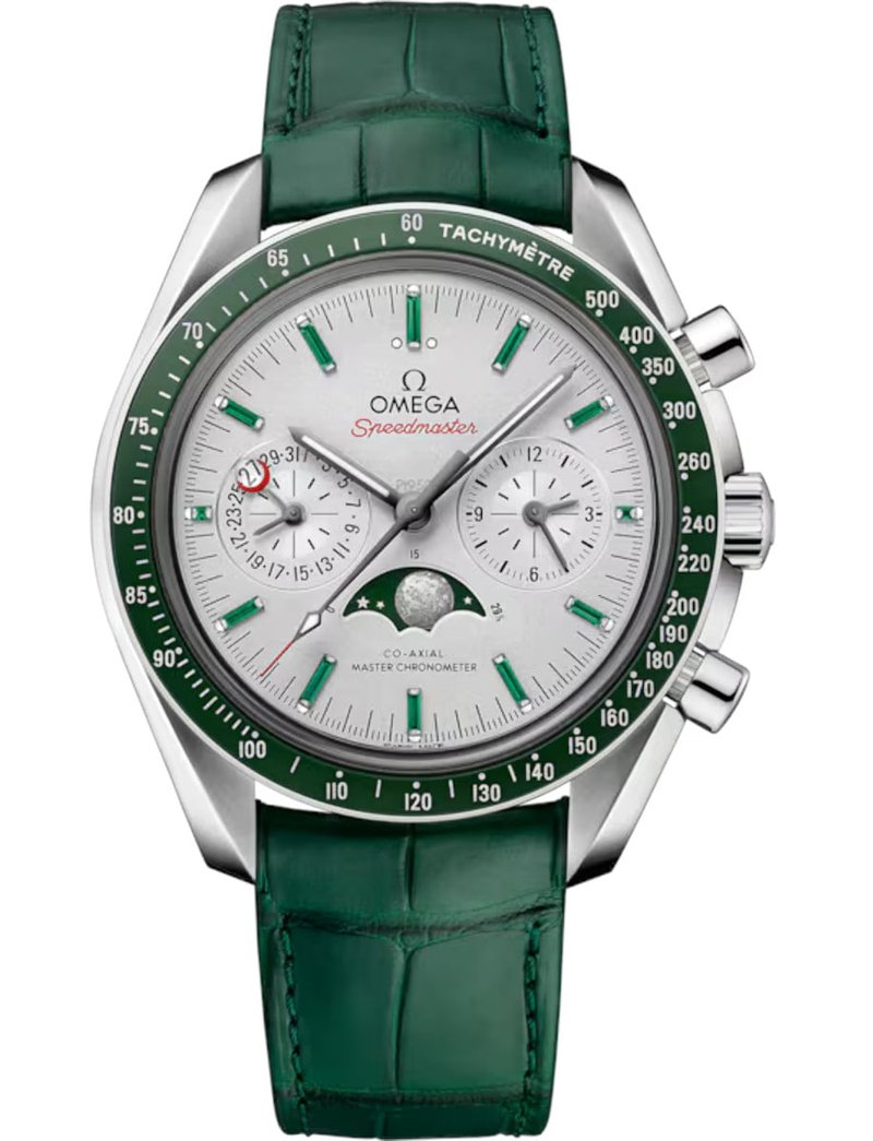 Omega Moonphase Co-Axial Master Chronometer Moonphase Chronograph 44.25 MM 304.93.44.52.99.003 watch at Màti Jewelers Albuquerque