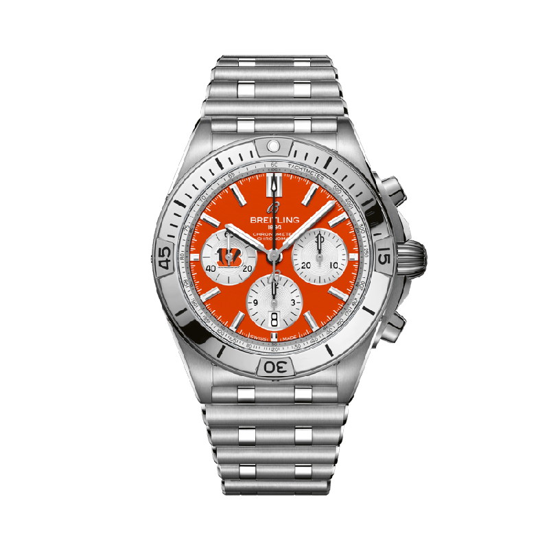 Chronomat B01 42 NFL Cincinnati Bengals Edition at Màti Jewelers Albuquerque