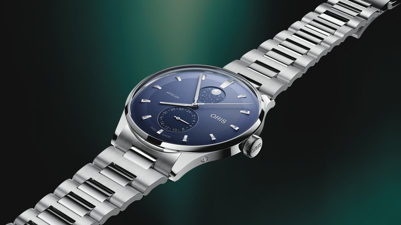 Oris Artelier Complication 01 782 7811 4055-07 8 20 20 watch at Màti Jewelers Albuquerque