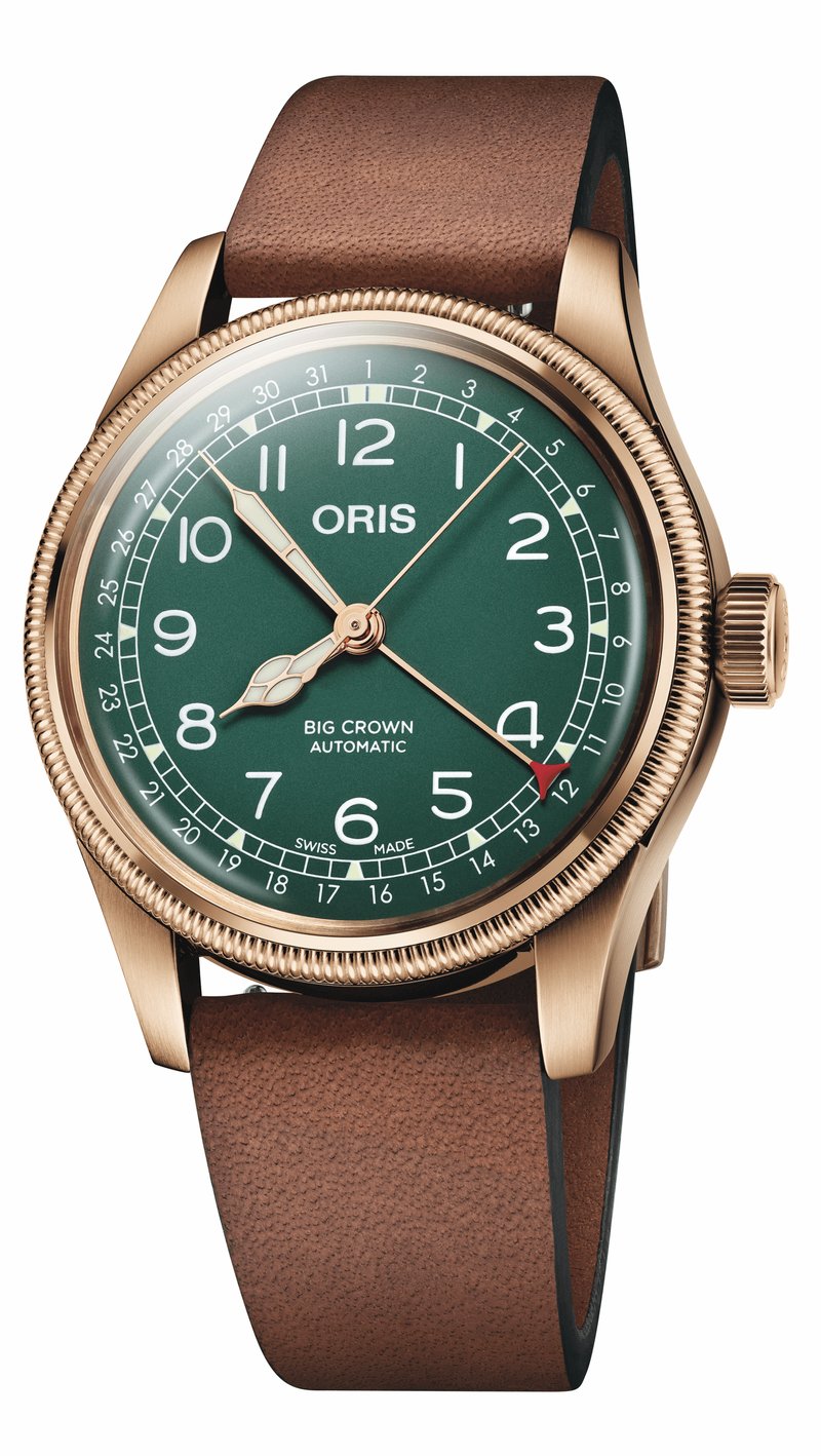 Oris Big Crown Pointer Date 80th Anniversary Edition 01 754 7741 3167-07 5 20 58BR watch at Màti Jewelers Albuquerque