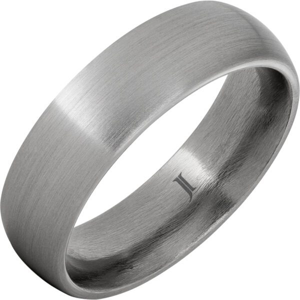 Titanium Satin Finish Ring, style RMTA005916
