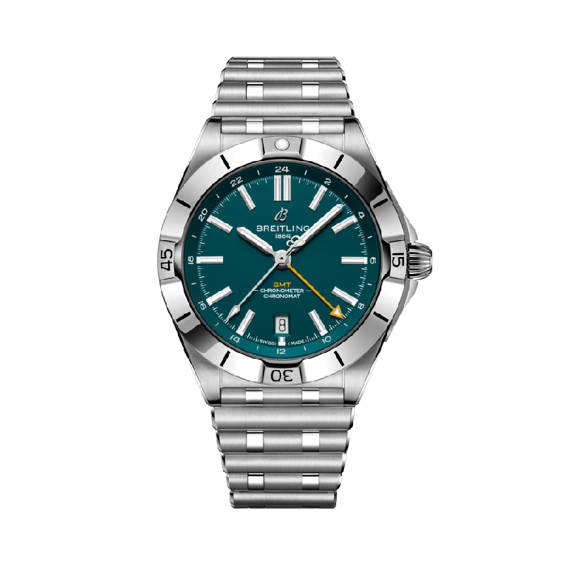Chronomat Automatic GMT 40 NFL Jacksonville Jaguars Edition at Màti Jewelers Albuquerque
