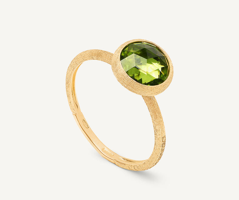 Marco Bicego 18K Yellow Gold Peridot Stackable Ring at Màti Jewelers Albuquerque