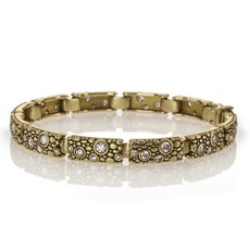 Alex Sepkus B-23 — 18k gold and diamond "Tiny" bracelet (6mm wide)