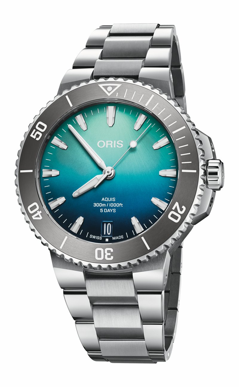 Oris Great Barrier Reef Limited Edition IV 01 400 7790 4185-Set watch at Màti Jewelers Albuquerque