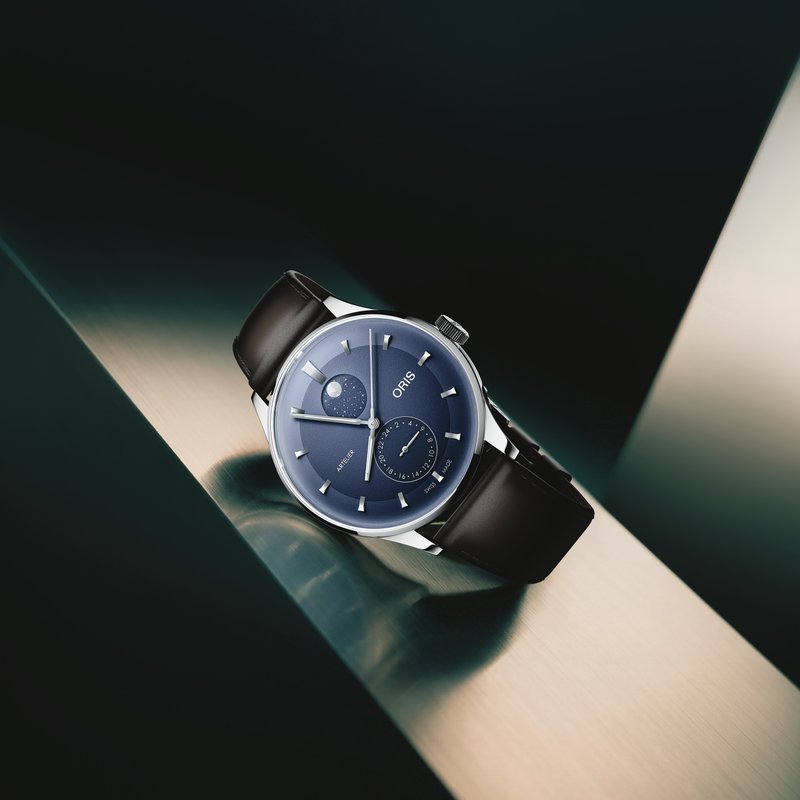 Oris Artelier Complication 01 782 7811 4055-07 6 20 17FC watch at Màti Jewelers Albuquerque