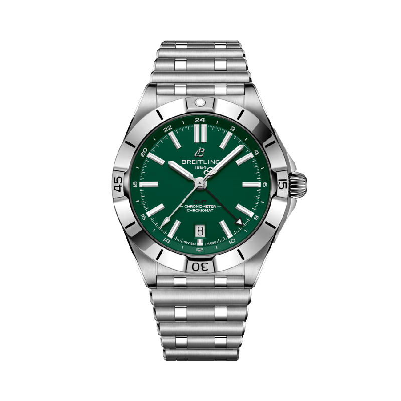 Chronomat Automatic GMT 40 NFL New York Jets Edition at Màti Jewelers Albuquerque