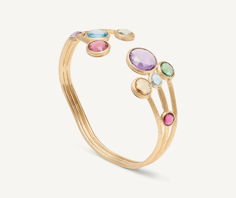 Marco Bicego 18K Yellow Gold Gemstone Cuff at Màti Jewelers Albuquerque